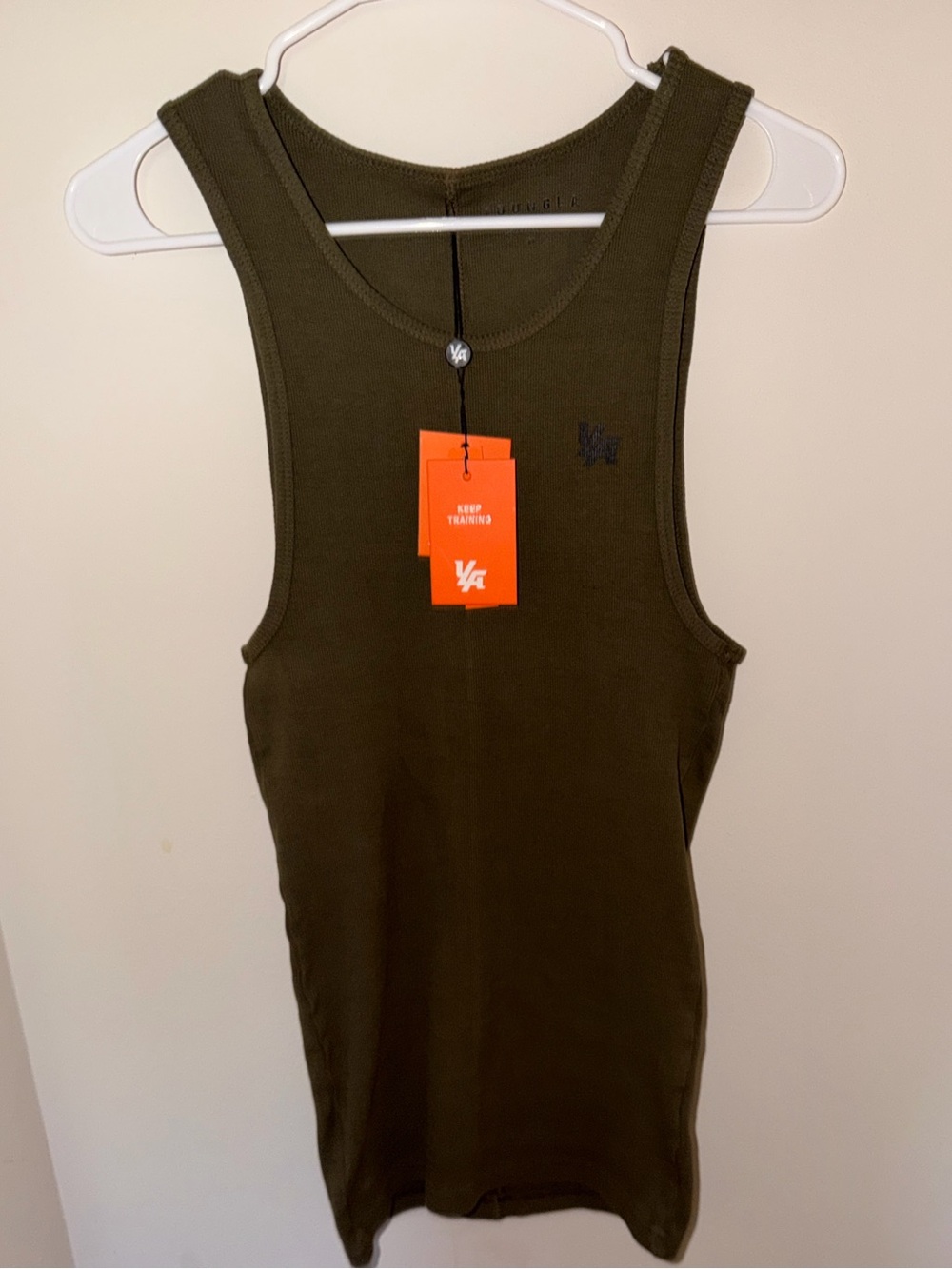 YoungLA Olive Tank Top with Logo